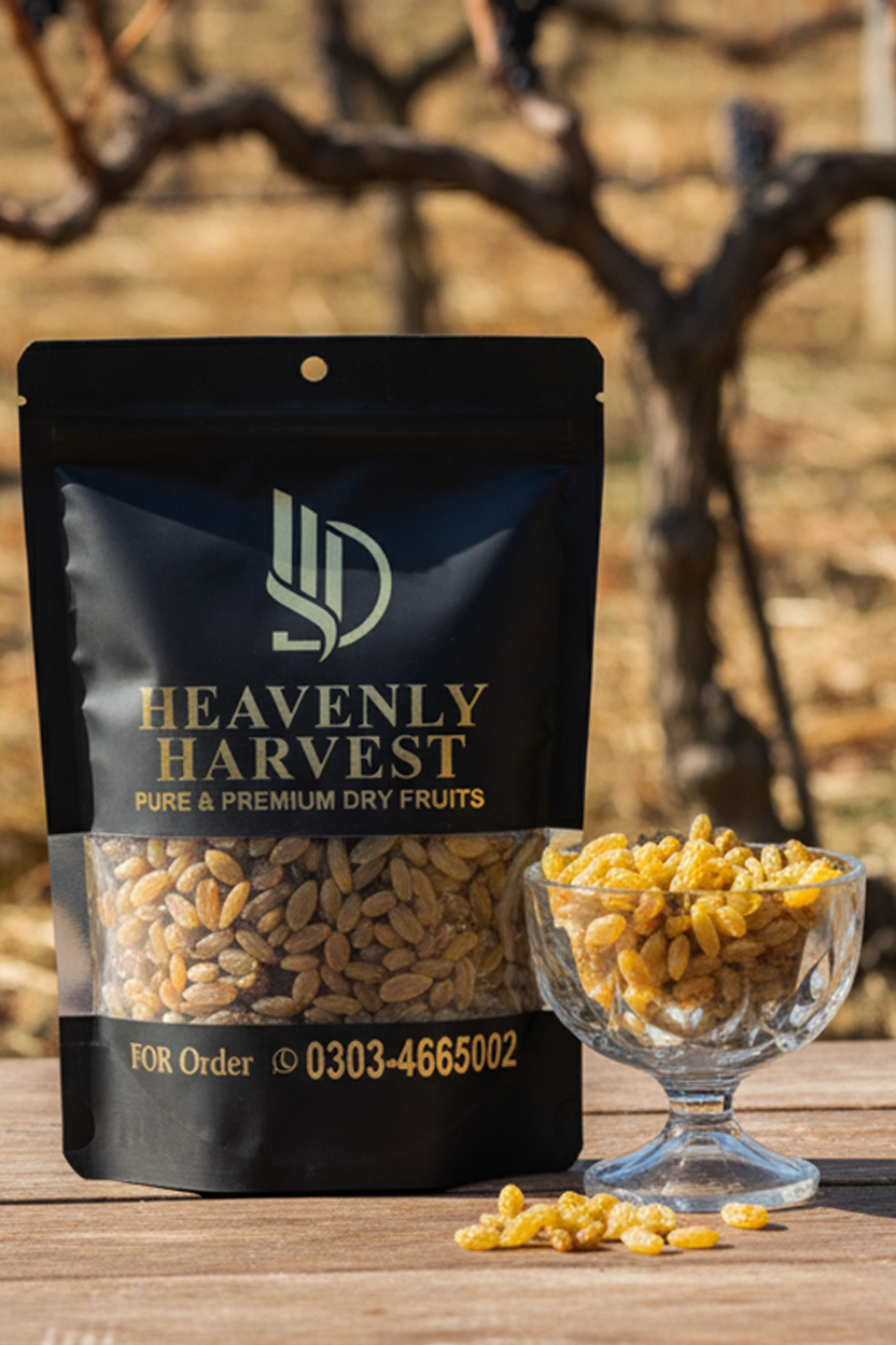 Premium Kishmish (Raisins) – Sweet & Seedless | Natural Energy Booster