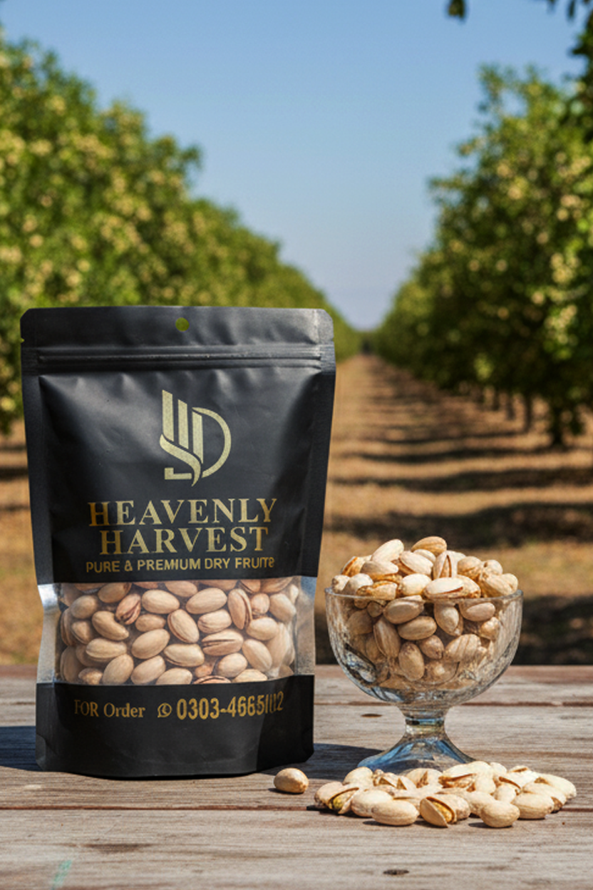 Premium Pista (With Shell) – Roasted & Natural | Healthy Snack