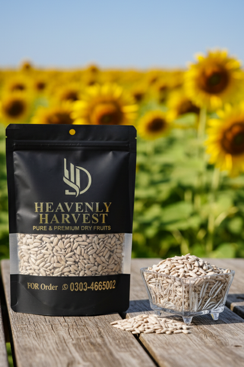 Premium Sunflower Seeds – Raw & Natural | High Protein Superfood 500g